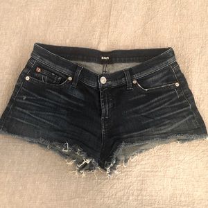 HUDSON Cutoff Jean Shorts Sz 27